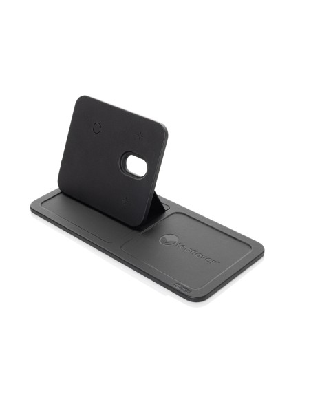 Base di ricarica wireless 3 in 1 Swiss Peak in rPU RCS